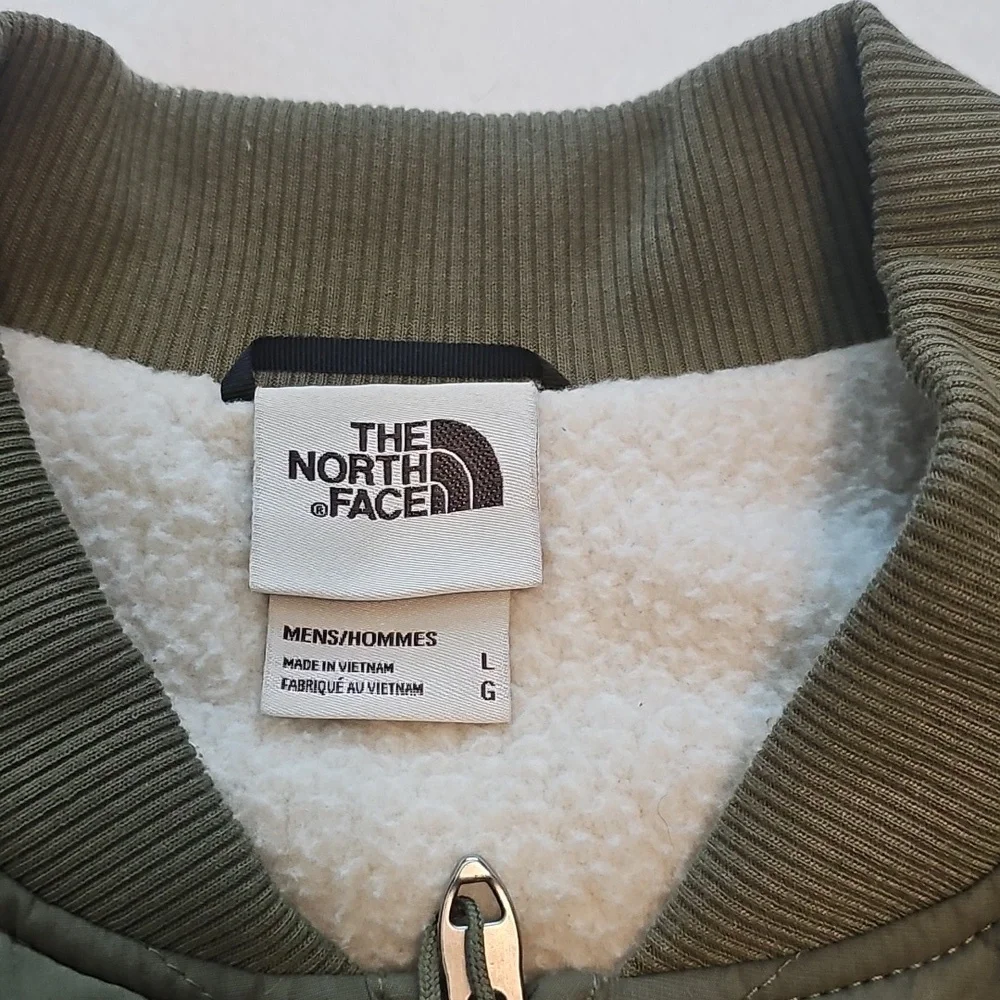 The North Face Men's Green Quilted Vest